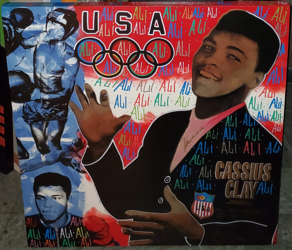 Muhammad Ali – Steve Kaufman Pop Art